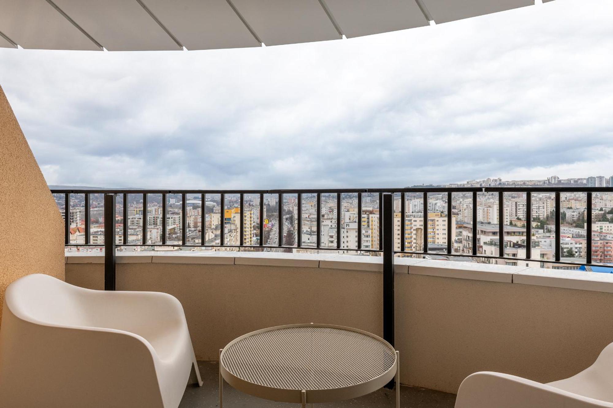 Boudoir Apartment City Tower - 15Th Floor Клуж-Напока Екстериор снимка